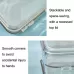 RJ 26 Large Capacity Simple Pen Bag Hand Lifting Transparent Double Layer Student Stationery Storage Box