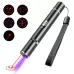 USB Rechargeable Laser Pattern Funny Cat Flashlight With Woods Purple Light Detection Lamp