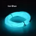 Flexible LED Light EL Wire String Strip Rope Glow Decor Neon Lamp USB Controlle 3M Energy Saving Mask Glasses Glow Line F277 Lemon Yellow Light