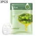 3 PCS Skin Care Plant Facial Mask Moisturizing Oil Control Blackhead Remover Wrapped Mask Face Mask Face Care Olive
