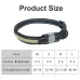 LED Rechargeable Wear-resistant and Waterproof Pet Lighting Collar