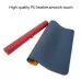 Multifunction Business Double Sided PU Leather Mouse Pad Keyboard Pad Table Mat Computer Desk Mat  Pink White