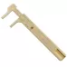 Brass Retro Drawing Ruler Measuring Tools 0-120mm Caliper Double Scale