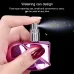 Heart-shaped Spray Perfume Bottle Pink