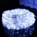7m 50 LEDs USB Powered Holiday Party Decoration Tube String Lights LED Garden Decoration Casing Light with Remote Control