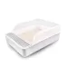Cat Litter Box Semi-closed Square Feces Basin Pet Toilet