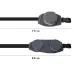 Moxibustion Clothing Thickened Smokeless Neck and Shoulder Insulation Clothing Moxibustion Flocking Cloth Cover 3 United Gray