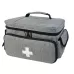 Small Medicine Storage Bag Home First Aid Kit Grey