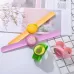 4 PCS Outdoor Portable Cartoon Mosquito Repellent Bracelet Anti-mosquito Snap Ring