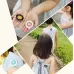 5 PCS Anti-mosquito Buckle Button Plant Essential Oil Inner Core Bugs Away Random Color Delivery
