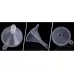 5PCS 12ml Empty Mascara Tube With Eyelash Wand and 5pcs Funnels And Transfer Pipettes Set For Castor Oil DIY Container Set