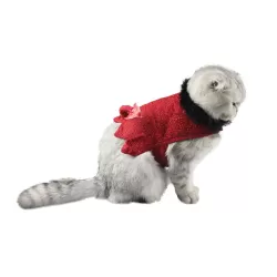 Pet Costume Holiday Warm Halloween Shiny Little Devil Tail Cloak