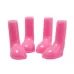 4 PCS/Set Pet Rain Boots Waterproof Non-slip Dog Shoes