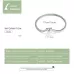 S925 Sterling Silver Heart Moonstone Bracelet Women Jewelry