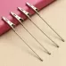 40 PCS 10cm Metal Wire Rope Alligator Clips