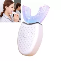 Lazy U-shaped Mouth Whitening Tooth Electric Toothbrush White