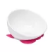 Pet Dog Ceramic Universal Non-slip Food Bowl Feeder White Bowl and Red Mat