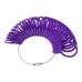 2 PCS Plastic Ring Circle Measurement Tools