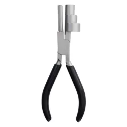 ZB37H 3 In 1 6 Inch Flat Mouth Round Nose Pliers Mini DIY Jewelry Pliers Hand-Wound Pliers