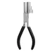 ZB37H 3 In 1 6 Inch Flat Mouth Round Nose Pliers Mini DIY Jewelry Pliers Hand-Wound Pliers