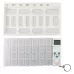 7 Days Pill Box with Digital Timer White