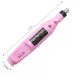 1 Set Power Professional Electric Manicure Machine Pen Pedicure Nail File Nail Tools 6 bits Drill Nail Drill Machine EU Black