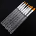 7pcs in Set UV Gel Acrylic Crystal Design Builder Painting Nail Art Brush Pen Tool Set Crystal Painting Drawing Carving Pen Set