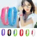 5 PCS Anti-mosquito Silicone Repellent Bracelet Buckle Wristband Bugs Away Suitable for Children and Adults
