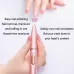 Electrical Nail Polisher Multifunctional Nail Polish Remover Pen Nail Sharpener Pearl White