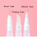 3ml 5 PCS Liquid Foundation Small Sample Refilling Pen Travel Portable Rotary Vacuum Refilling Bottle