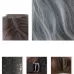 Ladies Long Hair Slightly Curly Wig Natural Fluffy Hair Cover Dark Brown