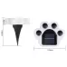 Bear Paw Outdoor Solar LED Courtyard Buried Light Warm Light