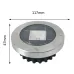 Outdoor Solar Buried Light Household Garden Grass Ground Waterproof Lamp Warm Light