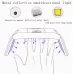 BLUEQUE 36W Manicure Lamp Rechargeable Portable Folding LED/UV Phototherapy Machine Nail Lamp Battery Type Pink