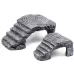 Large Turtle Aquascape Climbing Platform Reptile Hiding Cave Three Legged Turtle Platform