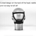 Universal Ventilator Face Elastic Headband Ventilator Mask Fixed Integrated Strap Gray