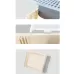 Cat Litter Box Semi-closed Square Feces Basin Pet Toilet