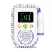 A100D Digital Fetal Doppler Ultrasound Sound Baby Heartbeat Detector Monitor Rechargeable Prenatal Pocket Fetal Doppler Stethoscope