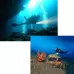 50M 15W Diving Flashlight 5000 LM UV Purple Light