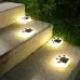 Bear Paw Outdoor Solar LED Courtyard Buried Light Warm Light