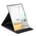 Folding Portable High-definition Makeup Mirror PU Leather Desktop Vanity Mirror