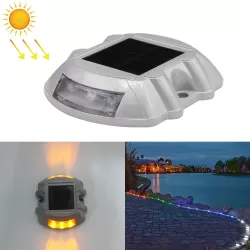 Solar Horseshoe Road Stud Light Car Guidance Light Road Deceleration Light Flashing Bright Version