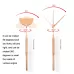 Stainless Steel Rotating Extension Eyelash Inspection Mirror
