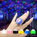 5 PCS D2 LED Flashing Finger Light Stage Small Magic Ball Flash