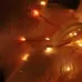Ostrich Feather Table Lamp Wrought Iron Night Light LED Copper Wire Lamp