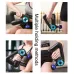 SL-8890 Triangle Fascia Muscle Relaxer Household Electric Fitness Massager EU Plug Red