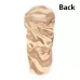 3 PCS in Set Hair Care Long Cap  Turban  Hair Ring Champagne