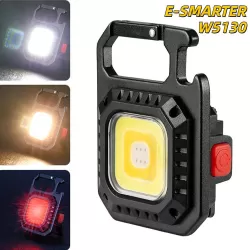 E-SMARTER W5130 Mini Keychain Strong Light Portable Flashlight