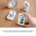 Smart portable Multi-Alarm Timer Pills Reminder Medicine Box White