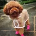 Lovely Pet Dog Shoes Puppy Candy Color Rubber Boots Waterproof Rain Shoes
